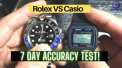 rolex con un casio|rolex vs casio accuracy.